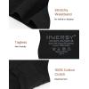 imageINNERSY Boy Shorts Underwear for Women Cotton Boxer Briefs Breathable Moisture Wicking Boyshorts Panties 4PackBlack