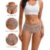 imageINNERSY Boy Shorts Underwear for Women Cotton Boxer Briefs Breathable Moisture Wicking Boyshorts Panties 4PackLeopard Blend
