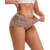 imageINNERSY Boy Shorts Underwear for Women Cotton Boxer Briefs Breathable Moisture Wicking Boyshorts Panties 4PackLeopard Blend