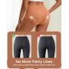 imageINNERSY Womens Seamless High Waisted Underwear No Show Panties Lightweight Full Coverage Briefs 4PackMaillard