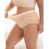 imageINNERSY Plus Size XL5XL Big Curvy Woman Cotton Underwear High Waist Briefs 5PackLeopard Print