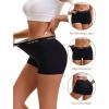imageINNERSY Womens Boy Shorts Underwear Cotton Boyshorts Panties High Waist Boxer Briefs 4PackFlushed Cheeks