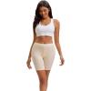 imageINNERSY Womens Cotton Boyshort Underwear High Waisted Anti Chafing Shorts Soft Panties 4 PackBasics