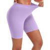 imageINNERSY Womens Cotton Boyshort Underwear High Waisted Anti Chafing Shorts Soft Panties 4 PackVibrant Hues