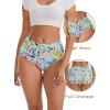 imageINNERSY Womens High Waist Seamless Underwear No Show Panties Full Coverage Briefs 3PackFairy Florals