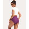 imageINNERSY Womens High Waisted Underwear Cotton Panties Regular ampamp Plus Size 5PackLavender Dreams