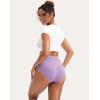 imageINNERSY Womens High Waisted Underwear Cotton Panties Regular ampamp Plus Size 5PackStyle 1