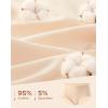imageINNERSY Womens Underwear Cotton Hipster Panties Soft Breathable Ladies Briefs 5PackMaillard