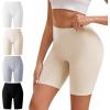 imageINNERSY Womens Cotton Boyshort Underwear High Waisted Anti Chafing Shorts Soft Panties 4 PackBasics