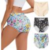 imageINNERSY Womens High Waist Seamless Underwear No Show Panties Full Coverage Briefs 3PackFairy Florals