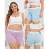 imageINNERSY Womens Modal Plus Size 5quot Boxer Underwear Anti Chafing Boyshorts Panties 2Pack