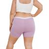 imageINNERSY Womens Modal Plus Size 5quot Boxer Underwear Anti Chafing Boyshorts Panties 2Pack