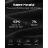 imageINNERSY Boy Shorts Underwear for Women High Waisted Ladies Panties Boxer Briefs Breathable Stretch 5 PackBlack