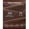 imageINNERSY Boy Shorts Underwear for Women High Waisted Ladies Panties Boxer Briefs Breathable Stretch 5 PackWarm Brown