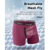 imageINNERSY Mens Big and Tall Boxer Briefs Cotton Stretch Moisture Wicking Underwear 5PackClassic Essentials