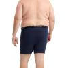 imageINNERSY Mens Big and Tall Boxer Briefs Cotton Stretch Moisture Wicking Underwear 5PackDark Retro