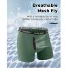 imageINNERSY Mens Big and Tall Boxer Briefs Cotton Stretch Moisture Wicking Underwear 5PackTwilight Hues