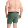 imageINNERSY Mens Big and Tall Boxer Briefs Cotton Stretch Moisture Wicking Underwear 5PackTwilight Hues