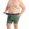 imageINNERSY Mens Big and Tall Boxer Briefs Cotton Stretch Moisture Wicking Underwear 5PackTwilight Hues