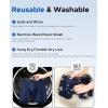 imageINNERSY Mens Reusable Incontinence Underwear Bladder Leak Cotton Boxer Briefs 1PackMediumSolid BlackSolid Black