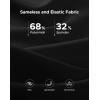 imageINNERSY Seamless Underwear for Women Soft No Show Invisible Hipster Panties 4PackBlack