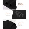 imageINNERSY Womens Modal Underwear High Waist Breathable Briefs Full Coverage Ladies Panties 4PackBlack