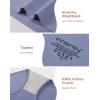 imageINNERSY Womens Modal Underwear High Waist Breathable Briefs Full Coverage Ladies Panties 4PackDark Vintage