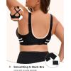 imageINNERSY Womens Plus Size Wireless amp Seamless Supportive Full Coverage Bras Push Up No Underwire Bra for Everyday ComfortBlack