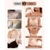 imageINNERSY Womens Plus Size Wireless amp Seamless Supportive Full Coverage Bras Push Up No Underwire Bra for Everyday ComfortPink