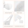 imageINNERSY Womens Plus Size Wireless amp Seamless Supportive Full Coverage Bras Push Up No Underwire Bra for Everyday ComfortWhite