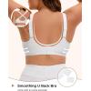 imageINNERSY Womens Plus Size Wireless amp Seamless Supportive Full Coverage Bras Push Up No Underwire Bra for Everyday ComfortWhite