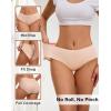 imageINNERSY Womens Seamless Underwear No Show Full Coverage Hipster Panties Stretchy Invisible Briefs 3PackElegant