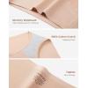 imageINNERSY Womens Seamless Underwear No Show Full Coverage Hipster Panties Stretchy Invisible Briefs 3PackElegant