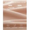 imageINNERSY Womens Seamless Underwear No Show Full Coverage Hipster Panties Stretchy Invisible Briefs 3PackElegant