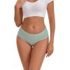 imageINNERSY Womens Seamless Underwear Pearly Sheen Soft Silky Lightweight Hipster PantiesSoft Tones