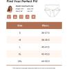 imageINNERSY Womens Underwear Cotton Modal High Cut Hipster Panties Moisture Wicking Briefs 5PackDreamy Hues