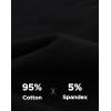 imageINNERSY Womens Underwear Low Rise Cotton Hipster Panties Soft Breathable Ladies Briefs 6PackPure Black