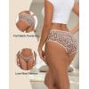 imageINNERSY Womens Underwear Low Rise Cotton Hipster Panties Soft Breathable Ladies Briefs 6PackSafari Dust