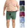 imageINNERSY Mens Big and Tall Boxer Briefs Cotton Stretch Moisture Wicking Underwear 5PackTwilight Hues