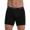 imageINNERSY Mens Reusable Incontinence Underwear Bladder Leak Cotton Boxer Briefs 1PackMediumSolid BlackSolid Black