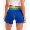 imageINNERSY Womens 4 Inseam Boxers Briefs Cotton Boyshorts Underwear Ladies Panties 3PackBlue Nude Trio