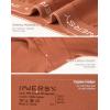 imageINNERSY Womens 4 Inseam Boxers Briefs Cotton Boyshorts Underwear Ladies Panties 3PackMaple Brown