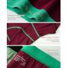 imageINNERSY Womens 4 Inseam Boxers Briefs Cotton Boyshorts Underwear Ladies Panties 3PackRetro Redgreen