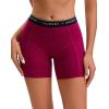 imageINNERSY Womens 4 Inseam Boxers Briefs Cotton Boyshorts Underwear Ladies Panties 3PackRosy Twilight