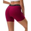 imageINNERSY Womens 4 Inseam Boxers Briefs Cotton Boyshorts Underwear Ladies Panties 3PackRosy Twilight