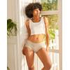 imageINNERSY Seamless Underwear for Women No Show Invisible Light Hipster Panties 3PackNude