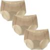 imageINNERSY Seamless Underwear for Women No Show Invisible Light Hipster Panties 3PackNude