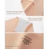 imageINNERSY Womens Soft amp Thin No Show Modal Underwear Quick Dry Panties for Summer 5PackMocha Whisper