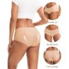 imageINNERSY Womens Soft amp Thin No Show Modal Underwear Quick Dry Panties for Summer 5PackMocha Whisper
