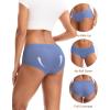 imageINNERSY Womens Soft amp Thin No Show Modal Underwear Quick Dry Panties for Summer 5PackMorandi